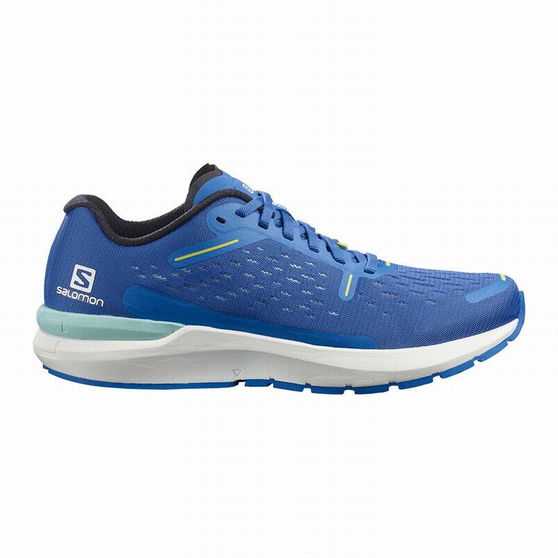 Zapatillas Running Asfalto Salomon Hombre Azules / Blancas - Salomon Argentina SONIC 4 BALANCE ,0981